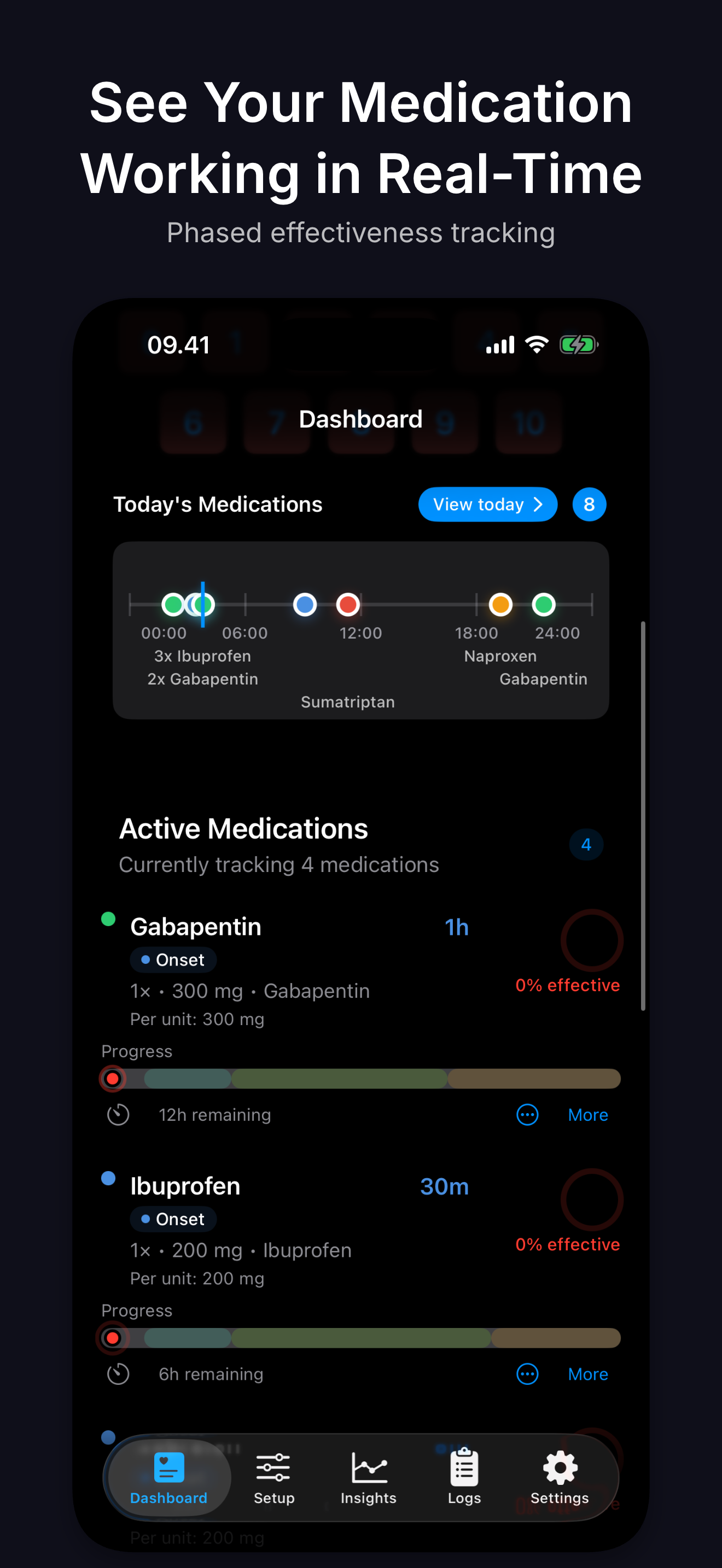 AndEase iPhone privacy and clinic sharing flow with demo-safe data